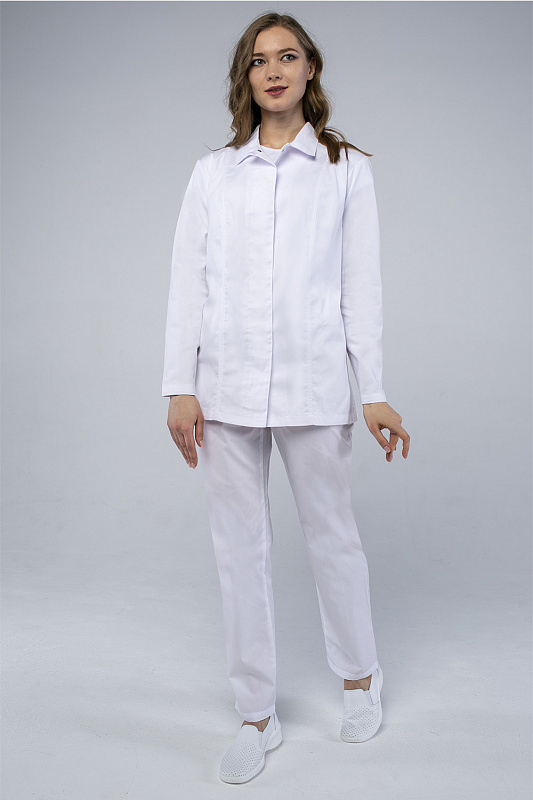 Куртка женская ХАССП-Премиум (тк.Оптима,160), белый 1