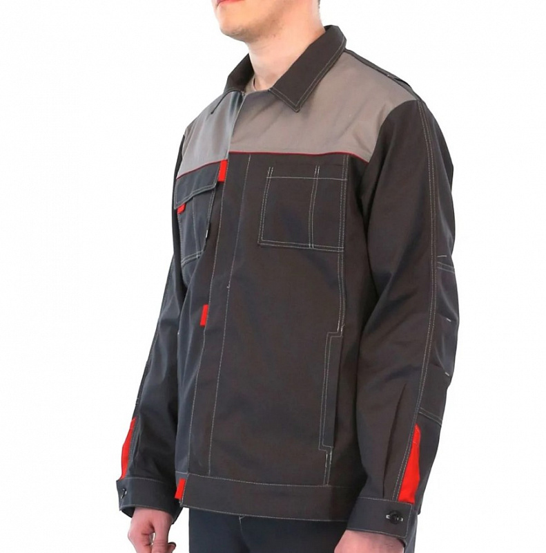 Костюм "Фаворит-1" куртка/брюки т.серый/серый 2